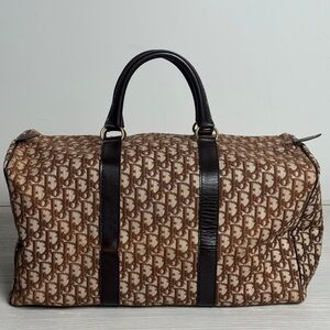 Dior Vintage Diorisssimo Monogram Brown Boston Bag